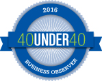 2016 40 under 40 Business Observer