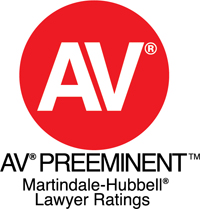 AV Rated in Martindale-Hubbell