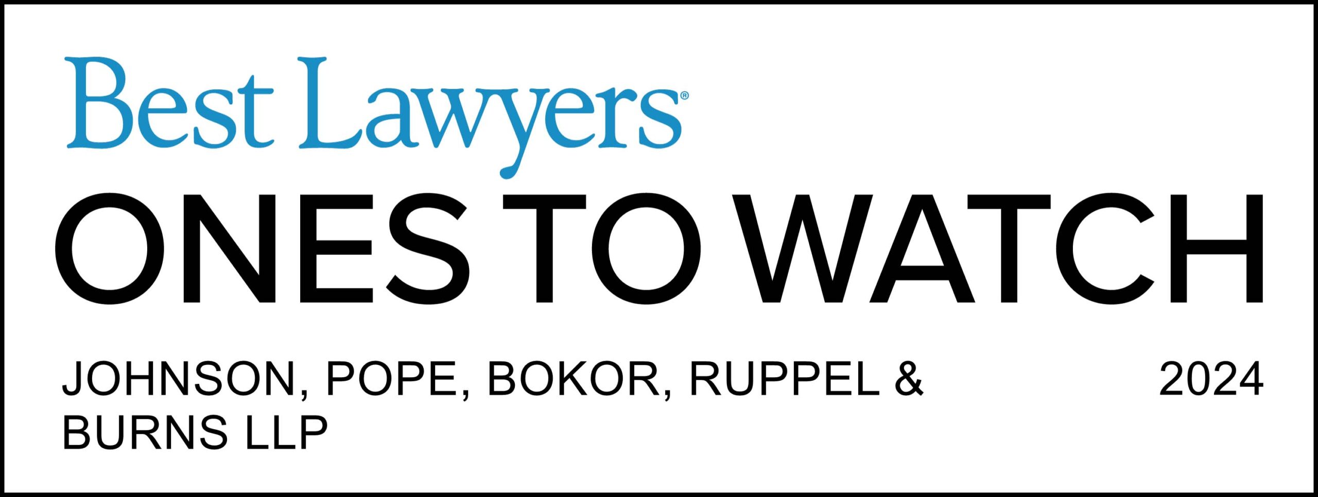 Best Lawyers Ones to Watch 2024